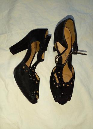 Босоножки замшевые кларкс 38 размер