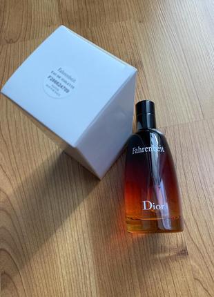 Мужские духи christian dior fahrenheit tester 100 ml.1 фото