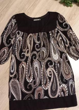 Лёгкое свободное платье мини