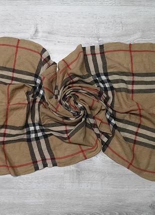 Вовняний палантин burberry