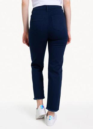 Джинси рівні з високою талією розмір м