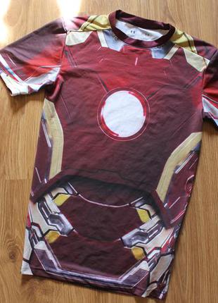 Футболка термо компрессионная мужская under armour alter ego iron man compression2 фото