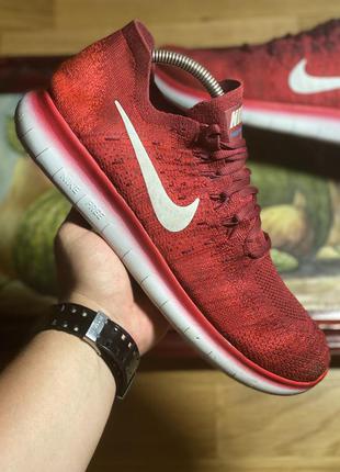 Nike free rn flyknit lv8 размер 45 (29 см по стельке)