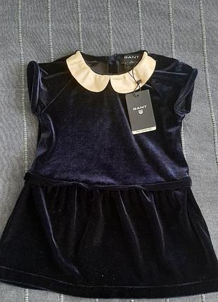 Красивое платье на девочку 9 месяцев или 74см.