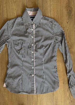 Сорочка томить смужка синя з білим