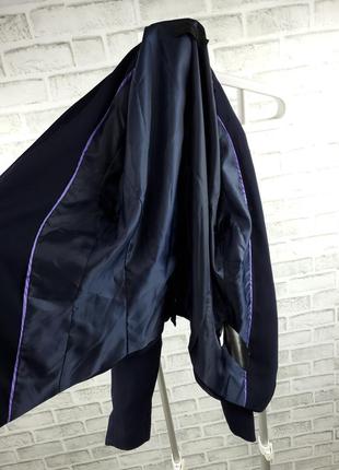 Открытый пиджак блейзер с карманами на молнии calvin klein jeans (xs)4 фото