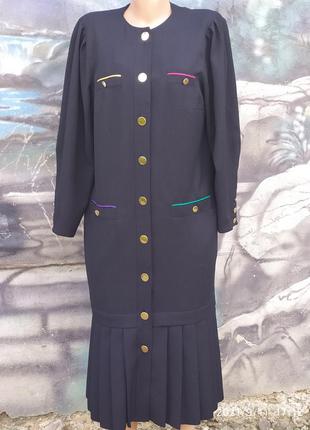 Платье миди винтажное, винтаж,женственное