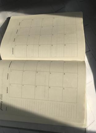 Ежедневник/планер/блокнот а4 с мягкой обложкой 2020 с цветами (цветочным принтом)...