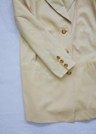 Винтажный удлинённый двубортный пиджак оверсайз. peter hahn7 фото