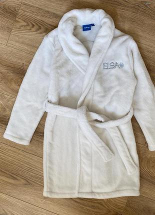 Банний халат халатик ельза флісовий
