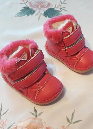 Пинетки зимние ботинки зима для малышей7 фото