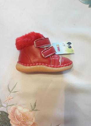 Дитячі зимові черевики зима для малюків1 фото