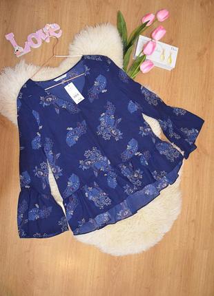 George шифоновая блузка с рюшами