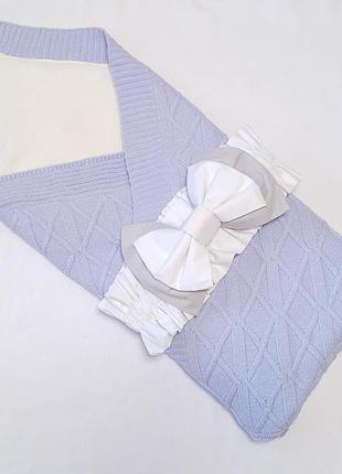 Теплый конверт плед