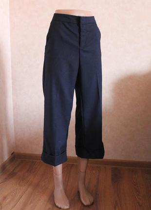 Новенькие укороченные брюки широкие от esmara 38 /m1 фото