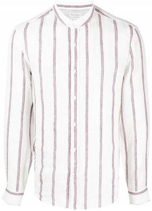 Блузка шифон і рожево-чорну смужку