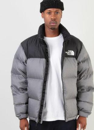 Пуховик tnf the north face 1996 nuptse jacket gray