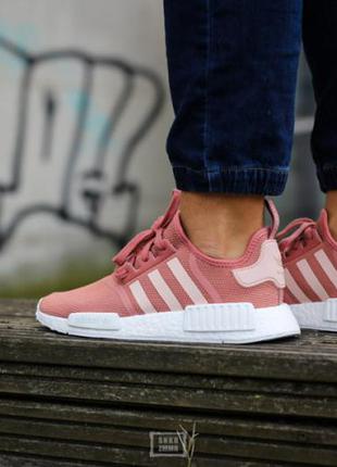 Кроссовки adidas nmd r1 runner raw pink