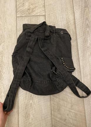 Серый джинсовый портфель calliope2 фото