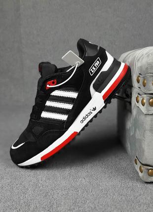 Adidas zx 750 чёрные9 фото