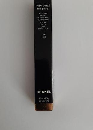 Туш для вій chanel inimitable intense.