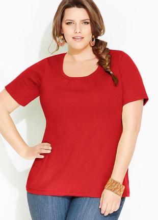 Брендовая футболка,plus-size