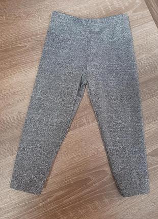 Блискучі лосини на дівчинку