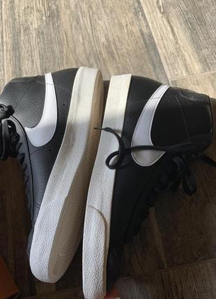 Кроссовки ( кеды) nike натуральная кожа