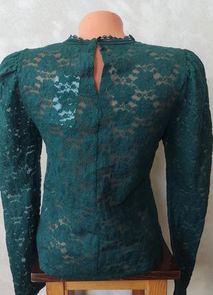 Шикарная ажурная блуза stradivarius.4 фото
