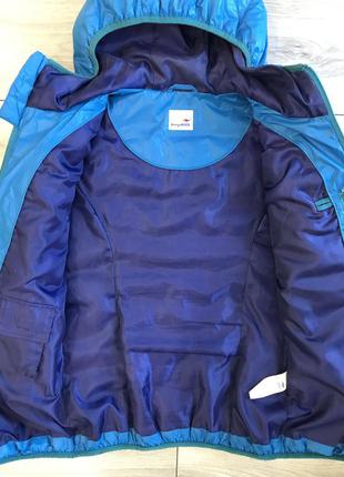 Куртка/пуховик с капюшоном синий р.s kangaroos2 фото