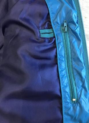 Куртка/пуховик с капюшоном синий р.s kangaroos6 фото