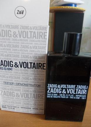 Zadig & voltaire this is him💥оригинал 4 мл распив и отливанты аромата затест4 фото