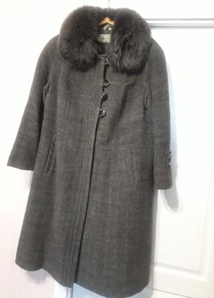 Зимове пальто р. 58