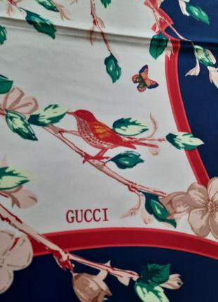 Хустка шовк. у стилі gucci 4