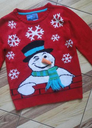 Светр сніговик