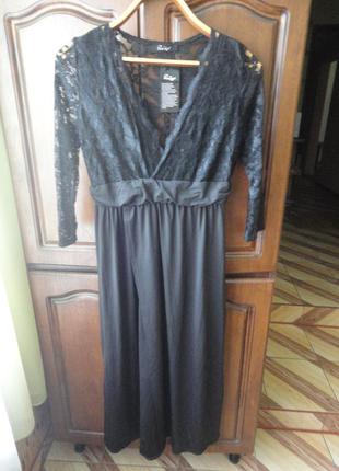 Красивое платье в пол