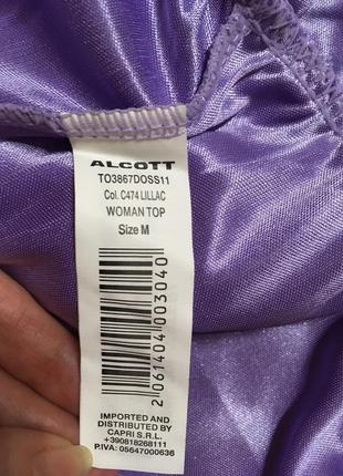 Alcott m блузка лиловая с люрексом обмен2 фото