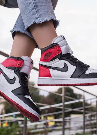 Nike air jordan 1 retro high женские кроссовки2 фото