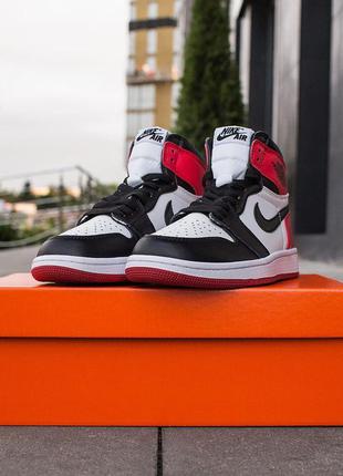 Nike air jordan 1 retro high женские кроссовки7 фото