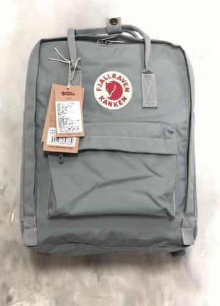 Рюкзак fjallraven kanken classic сірий купити фьялравен канкен6 фото
