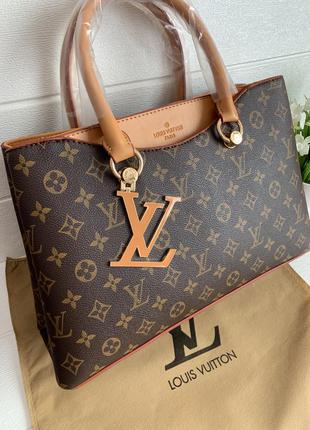 Велика сумка в стилі louis vuitton