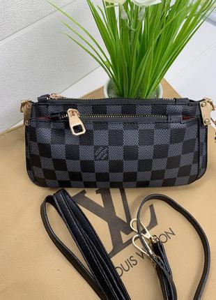 Сумка гаманець в стилі louis vuitton