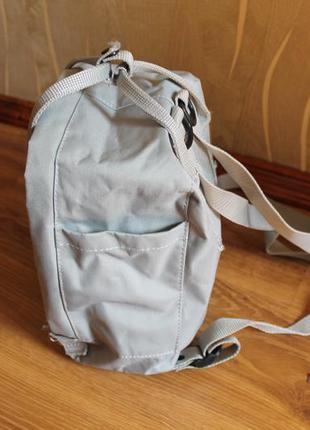 Компактный рюкзак рефлектив fjallraven kanken super grey3 фото