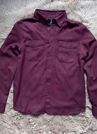 Мужская рубашка в горошек