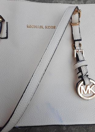 Шкіряна сумка michael kors майкл корс5 фото