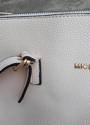 Кожаная сумка michael kors майкл корс4 фото