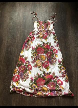 Платье хлопок