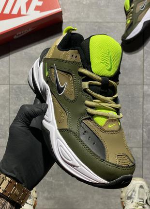 Кросівки nike m2k tekno green white.2 фото