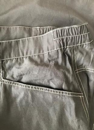 Тонкі штани кежьюал з контрастною відстрочкою від lady m, розмір 54, укр 60-62-646 фото