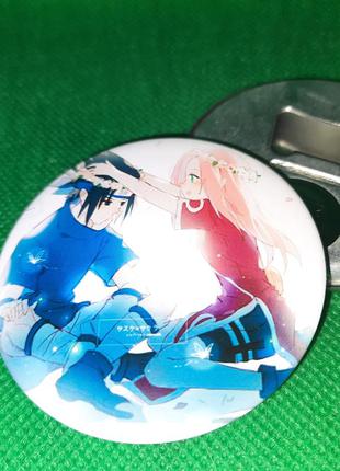 Кругла відкривачка на магніті наруто аніме naruto1 фото